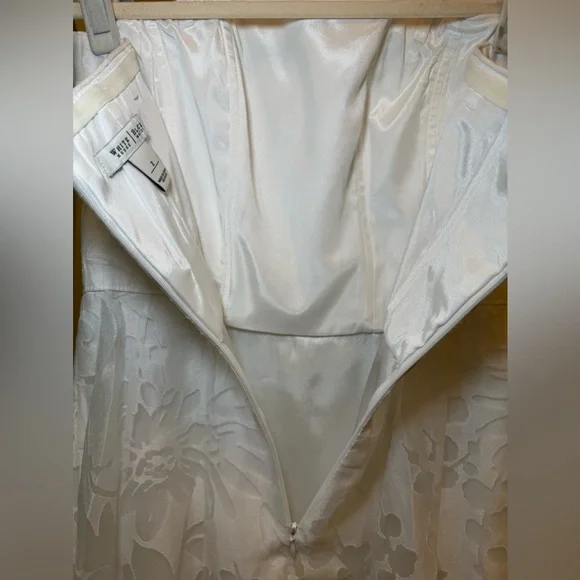 White Black House Market White Spring MIDI Dress Size 2 - Picture 10 of 11